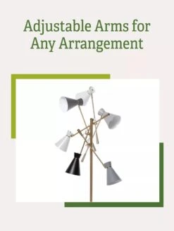 Adjustable 3-Arm Grow Lamp -Deals Garden Decor Store 3 Arm 3