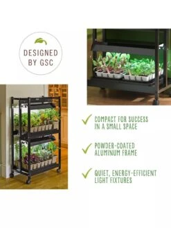 Compact 2-Tier SunLite® Garden 10 Compact 2-Tier SunLite® Garden -Deals Garden Decor Store 39 414 7