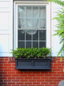 Fairfield Self-Watering Window Box, 3’ -Deals Garden Decor Store 39344 100V tif
