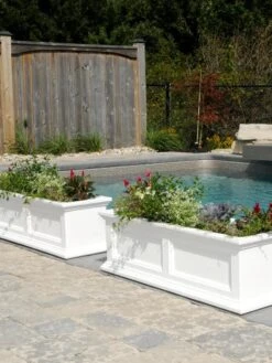 Fairfield Self-Watering Window Box, 3’ -Deals Garden Decor Store 39344 110V tif