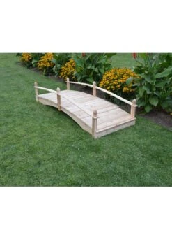 Acorn Garden Bridge Unfinished 4' X 12' -Deals Garden Decor Store 3 4 crop 8613404 02V 5