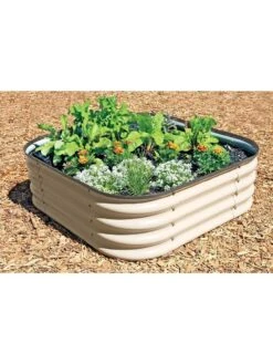 Birdies™ Modular Metal Raised Bed 25 Birdies™ Modular Metal Raised Bed -Deals Garden Decor Store 8586930PBK 008V 3 4