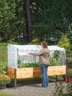 Elevated Planter Box, Frame And 2 Covers Kit, 2' X 8' -Deals Garden Decor Store 8587631 304 tif