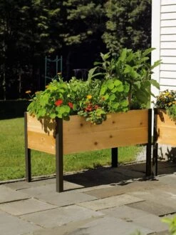Elevated Planter Box, 2' X 4' 11 Elevated Planter Box, 2' X 4' -Deals Garden Decor Store 8587823 704 tif