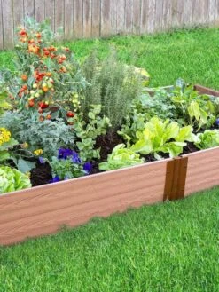 Composite Raised Bed With 1" Boards, 11" -Deals Garden Decor Store 8588257 02V tif