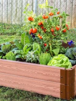 Composite Raised Bed With 1" Boards, 11" -Deals Garden Decor Store 8588269 02V tif