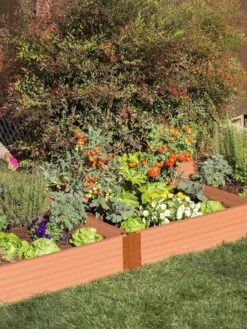 Composite Raised Bed With 1" Boards, 11" -Deals Garden Decor Store 8588281 01V tif