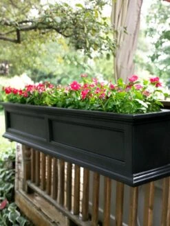 Fairfield Self-Watering Window Box, 5’ -Deals Garden Decor Store 8588938 101V tif