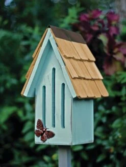 Heartwood Butterfly Breeze House -Deals Garden Decor Store 8590369SB 03V tif