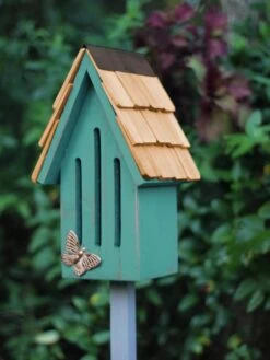 Heartwood Butterfly Breeze House -Deals Garden Decor Store 8590369TE 04V tif