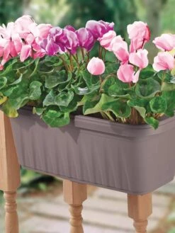 Adjustable Self-Watering Railing Planter, 24" -Deals Garden Decor Store 8592173 02V tif