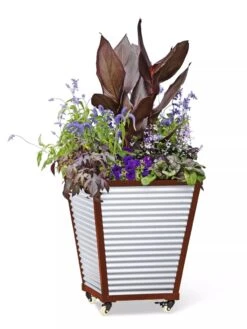 Galvanized Self-Watering Planters 8 Galvanized Self-Watering Planters -Deals Garden Decor Store 8592177 5066 tif
