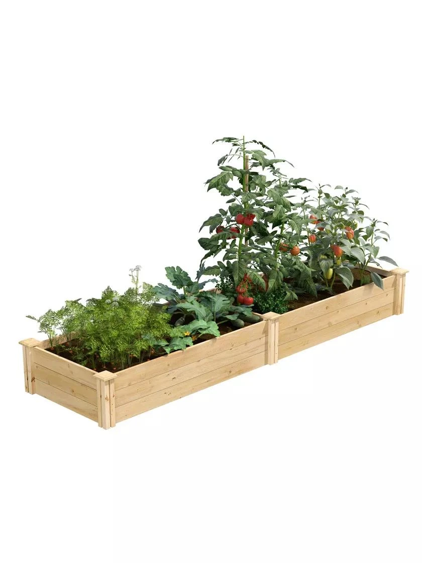 2' Cedar Raised Bed Garden Beds 1 2' Cedar Raised Bed Garden Beds