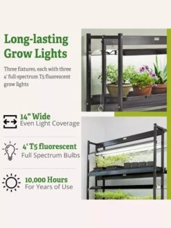 High Intensity 3-Tier SunLite® Garden -Deals Garden Decor Store 8593944 6