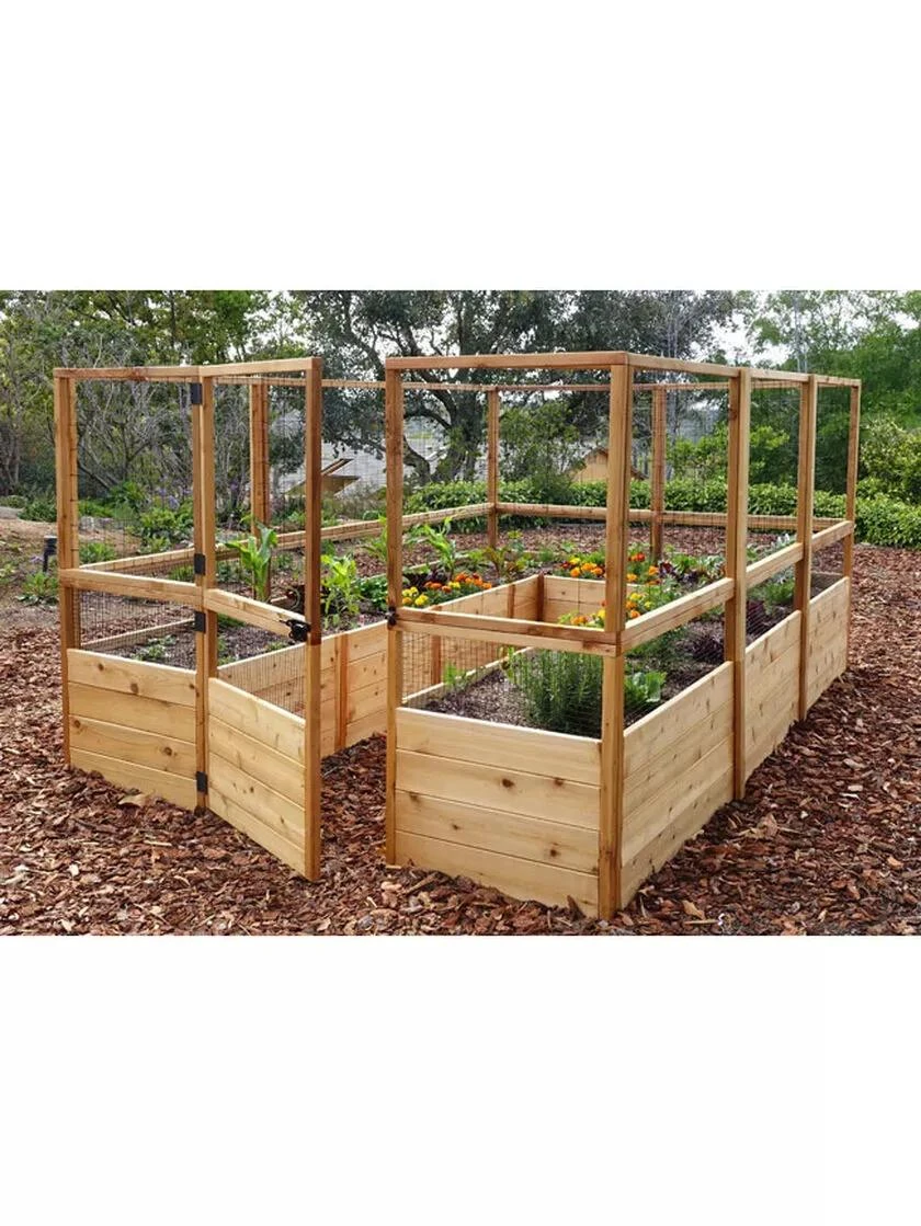 Garden In A Box With Deer Fence, 8' X 12' 2 Garden In A Box With Deer Fence, 8' X 12' - Image 2