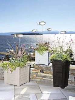 Fish Out Of Water Garden Stakes, Set Of 5 -Deals Garden Decor Store 8594277 1524 tif