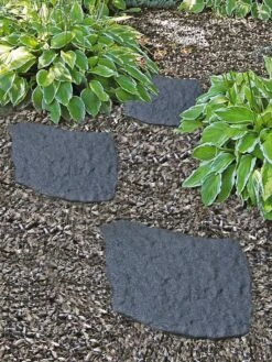 Recycled Rubber Flagstone Stepping Stone -Deals Garden Decor Store 8594282 001V tif