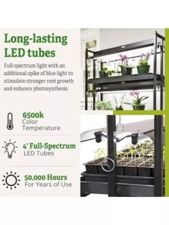 LED SunLite® 3-Tier Garden 14 LED SunLite® 3-Tier Garden -Deals Garden Decor Store 8595554 7