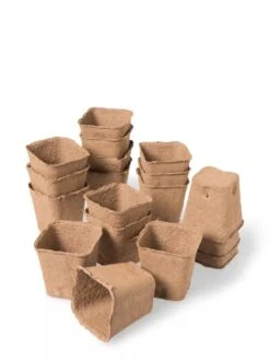 3-1/2” Square Biodegradable Pots, Set Of 18 -Deals Garden Decor Store 8595967 9476 tif