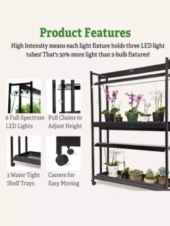 LED SunLite® High Intensity 2-Tier Garden -Deals Garden Decor Store 8596023 4
