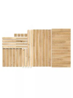 Elevated Cedar Garden Bed, 2' X 4' X 31" -Deals Garden Decor Store 8596147 07V 3 4