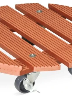 Round Waterproof Planter Caddy, 11-1/2" -Deals Garden Decor Store 8596658 001V tif