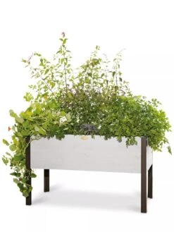 Eco-Stained Elevated Planter Box, 2'x4' -Deals Garden Decor Store 8596759 3837 tif