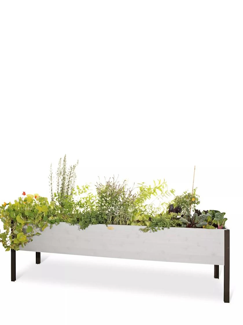 Eco-Stained Elevated Planter Box, 2'x8' 9 Eco-Stained Elevated Planter Box, 2'x8' - Image 9