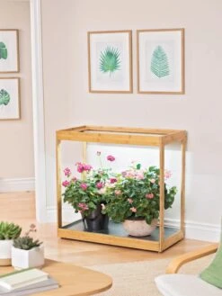 Medium Bamboo LED Grow Light Garden -Deals Garden Decor Store 8597883 9279 tif