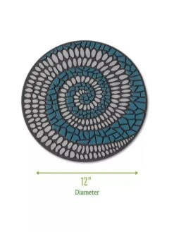 Swirl Stepping Stone -Deals Garden Decor Store 8598248 2