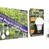 Miracle LED Corded 4-Socket Grow Light Kit With Bulbs, Full Spectrum And Red