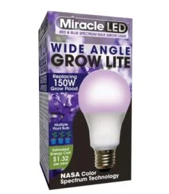 Miracle LED Corded 4-Socket Grow Light Kit With Bulbs, Full Spectrum And Red -Deals Garden Decor Store 8599032 05V tif