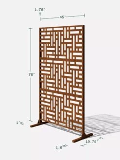 Veradek 3-Panel Privacy Screen Set, Blocks 13 Veradek 3-Panel Privacy Screen Set, Blocks -Deals Garden Decor Store 8599185 11V tif