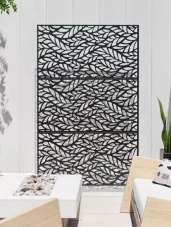 Veradek 3-Panel Privacy Screen Set, Flowleaf -Deals Garden Decor Store 8599187 09V tif