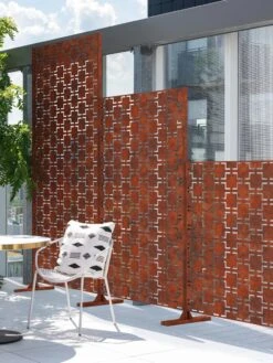 Veradek 2-Panel Privacy Screen Set, Quadra -Deals Garden Decor Store 8599207 04V tif