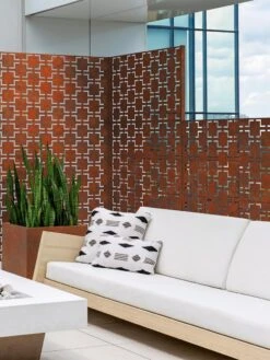 Veradek 2-Panel Privacy Screen Set, Quadra -Deals Garden Decor Store 8599207 06V tif