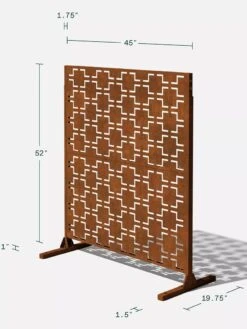 Veradek 2-Panel Privacy Screen Set, Quadra -Deals Garden Decor Store 8599207 12V tif