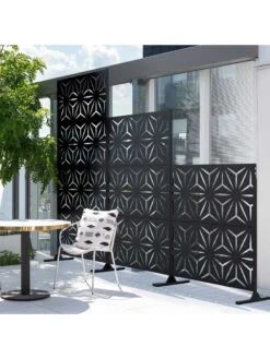 Veradek 2-Panel Privacy Screen Set, Star -Deals Garden Decor Store 8599214 08v