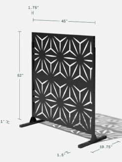 Veradek 2-Panel Privacy Screen Set, Star -Deals Garden Decor Store 8599214 11v