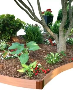 Curved Landscape Edging Kit With 2" Boards 6 Curved Landscape Edging Kit With 2" Boards -Deals Garden Decor Store 8599407 05V tif
