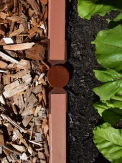 Straight Landscape Edging Kit With 2" Boards 7 Straight Landscape Edging Kit With 2" Boards -Deals Garden Decor Store 8599408 03V tif