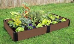 Composite Raised Bed With 1" Boards, 11" -Deals Garden Decor Store 8599448 01V tif