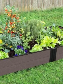 Composite Raised Bed With 1" Boards, 11" -Deals Garden Decor Store 8599454 01V tif