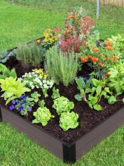 Composite Raised Bed With 1" Boards, 11" -Deals Garden Decor Store 8599458 01V tif