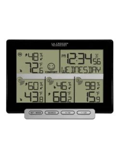 La Crosse 308-1412-3TX-INT Wireless Weather Station With 3 Sensors -Deals Garden Decor Store 8599459 01v