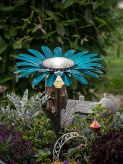 Desert Steel Daisy Solar Light -Deals Garden Decor Store 8599556 07V tif