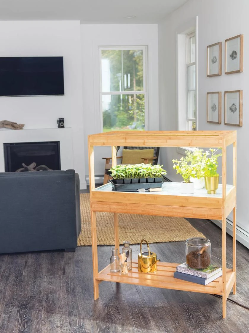 Stand For Low Bamboo Grow Light 4 Stand For Low Bamboo Grow Light - Image 4