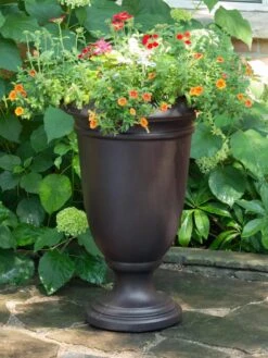 Ellington Self-Watering Urn Planter, 24" 10 Ellington Self-Watering Urn Planter, 24" -Deals Garden Decor Store 8600110 02V tif