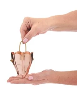 Crocus Pure Copper Rain Chain, 8.5' 5 Crocus Pure Copper Rain Chain, 8.5' -Deals Garden Decor Store 8600207 01v