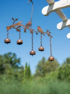 Birds With Bells Wind Chimes